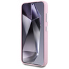 Karl Lagerfeld Saffiano Full Wrapped Elongated Metal Logo MagSafe - Etui do Samsung Galaxy S25+ (różowy) (KLHMS25MPSAFWMCP)