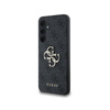 Guess 4G Big Metal Logo - Etui Samsung Galaxy A35 5G (czarny) (GUHCSA354GMGGR)