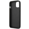 Guess Saffiano 4G Big Silver Logo - Etui iPhone 13 mini (niebieski) (GUHCP13SSA4GSBL)