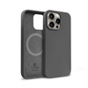 Crong Color Cover Magnetic - Etui iPhone 15 Pro MagSafe (tytanowy) (CRGCOLRMIP1561PTTN)