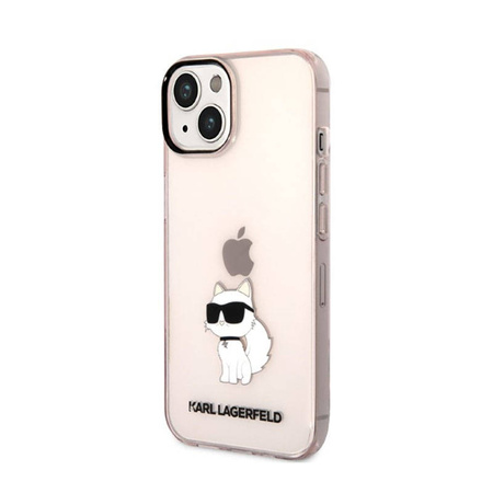 Karl Lagerfeld IML NFT Choupette - Etui iPhone 14 Plus (różowy) (KLHCP14MHNCHTCP)