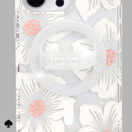 Kate Spade New York Magnetic Loop Grip - Uchwyt MagSafe na palec (The Sparkle Silver) (KS053400)