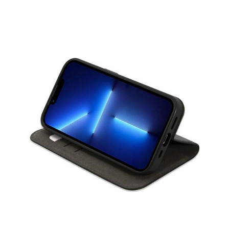 Guess 4G Metal Camera Outline Booktype Case - Etui iPhone 14 Pro (czarny) (GUBKP14LHG4SHK)