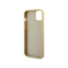 Guess Rhinestone Triangle - Etui iPhone 14 Plus (złoty) (GUHCP14MHDGTPD)