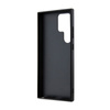 BMW Leather Carbon Blue Line - Etui Samsung Galaxy S24 Ultra (czarny) (BMHCS24L22NBCK)