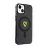 Ferrari Translucent MagSafe - Etui iPhone 14 (Czarny) (FEHMP14SURKK)