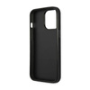 Guess Saffiano Triangle Logo Case – Etui iPhone 14 Pro (czarny) (GUHCP14LPSATLK)