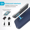 Speck Presidio2 Grip ClickLock & MagSafe - Etui iPhone 16 Pro Max (Coastal Blue / Dust Grey / White) (150725-3206)