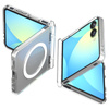 Spigen Ultra Hybrid Pro Mag MagSafe - Etui do Samsung Galaxy Z Flip 7 (Clear/White) (ACS09559)
