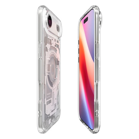 Spigen Ultra Hybrid Mag MagSafe - Etui do iPhone Air (Zero One White) (ACS10318)