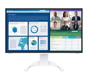 EIZO FlexScan EV2740X-WT - monitor LCD IPS 27", 4K UHD 3840 x 2160 (16:9), złącza USB-C (bialy) (EV2740X-WT)