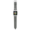 Karl Lagerfeld Saffiano Karl Head – Pasek do Apple Watch 38/40/41 mm (srebrny) (KLAWMOKHG)