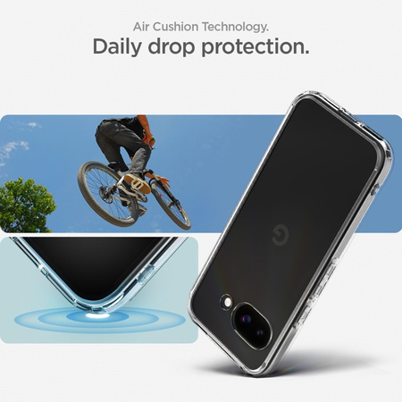Spigen Ultra Hybrid - Etui do Google Pixel 9a (Crystal Clear) (ACS09042)