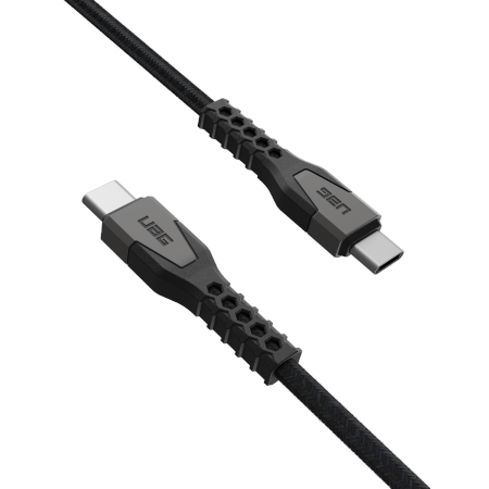 UAG Rugged Cable - kabel USB-C - USB-C 60W, 1,5 m (black/gray) (9B4413114030)