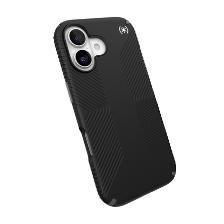 Speck Presidio2 Grip MagSafe - Etui iPhone 17 (Black / Slate Grey / White) (150958-D143)