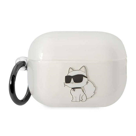 Karl Lagerfeld NFT Ikonik Choupette Head - Etui AirPods Pro 2 (przezroczysty) (KLAP2HNCHTCT)