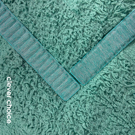 Crong Melange - Pasek magnetyczny do Apple Watch 38/40/41/42 mm (turkusowy melanż) (CRG-40MEL-TRQ)