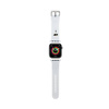 Karl Lagerfeld 3D Rubber Karl Head NFT - Pasek do Apple Watch 38/40/41 mm (biały) (KLAWMSLKNH)