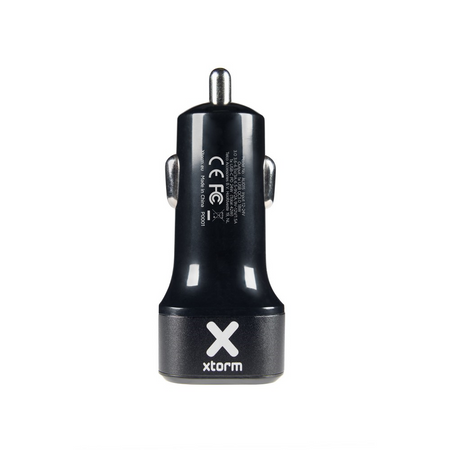 XTORM Adapter samochodowy USB-C 24W + USB QC 3.0 (XAU015)