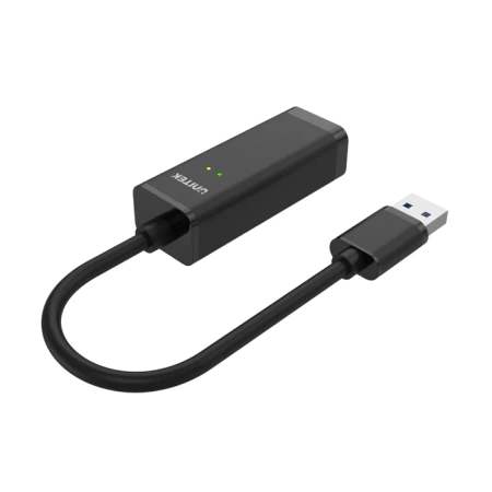 Unitek adapter USB-Ethernet 10/100Mbps - czarny (Y-1468)