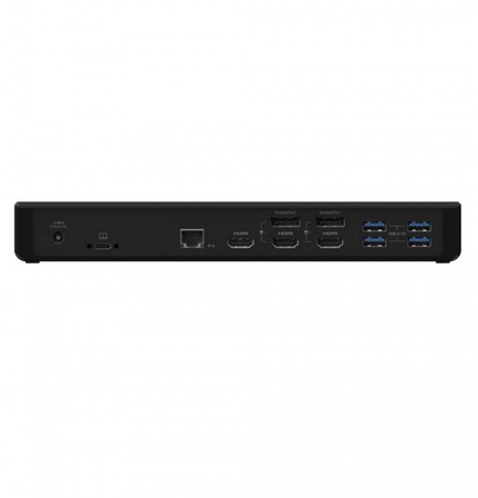 Belkin USB-C Displ Link Dock 3x4K PD - hub - czarny (INC007vfBK)