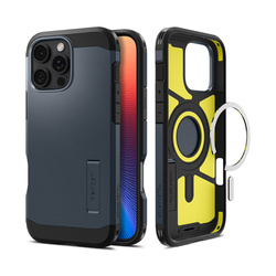 Spigen Tough Armor Mag MagSafe - Etui do iPhone 16 Pro Max (Metal Slate) (ACS08014)