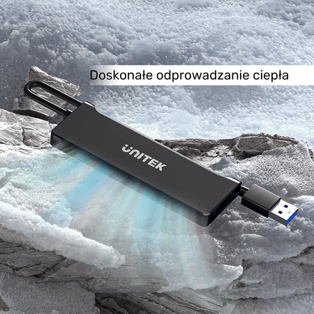 Unitek Hub USB-A 4 porty USB-A 5 Gbps (Y-3145C)
