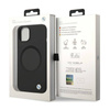 BMW Signature Liquid Silicone MagSafe - Etui iPhone 14 (czarny) (BMHMP14SSILBK2)