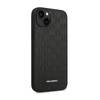 Karl Lagerfeld Saffiano Mono Metal Logo - Etui iPhone 14 Plus (czarny) (KLHCP14MSAKLHPK)