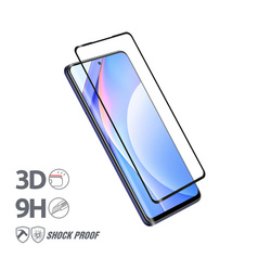 Crong 3D Armour Glass - Szkło hartowane 9H Full Glue na cały ekran Xiaomi Mi 10T Lite (CRG-3DAG-XM10TL)