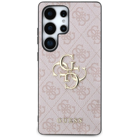 Guess Big 4G Logo Classic Logo - Etui do Samsung Galaxy S25 Ultra (różowy) (GUHCS25L4GMGPI)