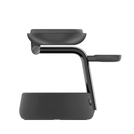 Belkin Ładowarka magnetyczna Qi2 25W, 3w1, zasilacz 45W, grafitowa (WIZ040KQCH)