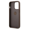 Guess 4G Ring Case - Etui iPhone 13 Pro (brązowy) (GUHCP13L4GMRBR)