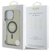 Guess IML Rhinestones MagSafe - Etui iPhone 16 Pro Max (czarny) (GUHMP16XPFTDTEK)