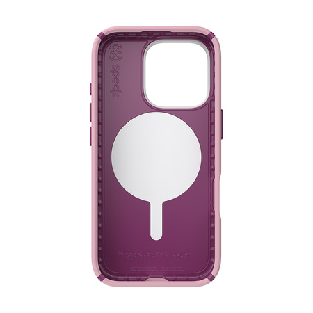 Speck Presidio2 Pro ClickLock & MagSafe - Etui iPhone 16 Pro (Wednesday Pink / Boysenberry Purple / White) (150700-3250)