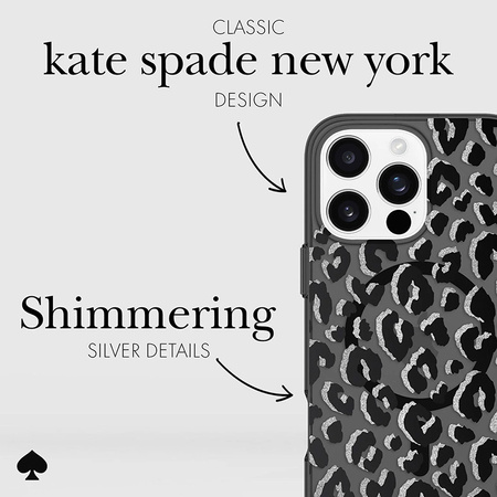 Kate Spade New York Protective MagSafe - Etui iPhone 16 Pro Max (City Leopard) (KS055056)