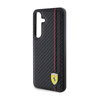 Ferrari Carbon Printed Line - Etui Samsung Galaxy S24+ (czarny) (FEHCS24MN3DUR)