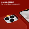 Crong Color Cover Magnetic - Etui iPhone 13 Pro Max MagSafe (czerwony) (CRG-COLRM-IP1367-RED)
