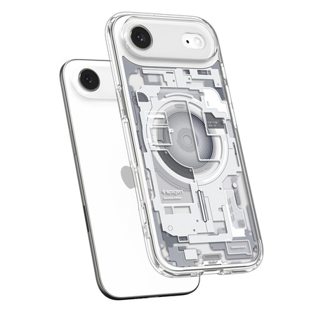 Spigen Ultra Hybrid Mag MagSafe - Etui do iPhone Air (Zero One White) (ACS10318)