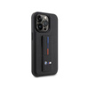 BMW Grip Stand Hot Stamp - Etui iPhone 14 Pro (czarny) (BMHCP14L22GSLK)