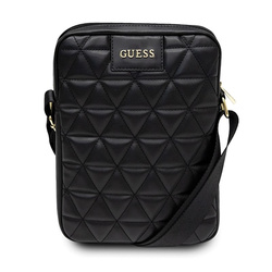 Guess Quilted Tablet Bag - Torba na notebooka / tablet 10" (czarny) (GUTB10QLBK)