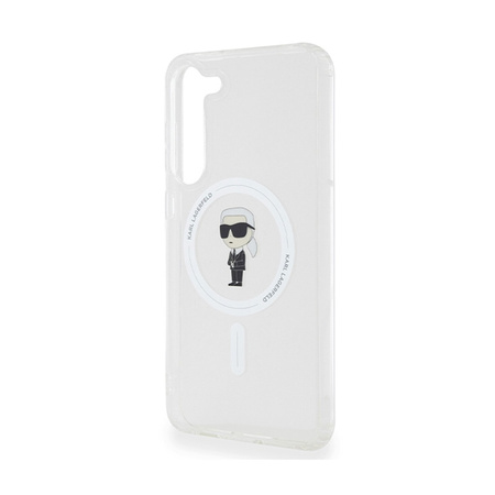 Karl Lagerfeld IML Ikonik MagSafe - Etui Samsung Galaxy S23+ (przezroczysty) (KLHMS23MHFCKNOT)