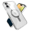 Speck Presidio Perfect-Clear Grip ClickLock & MagSafe - Etui iPhone 16 Plus (Clear / Chrome Finish / Serene Silver) (150716-3199)