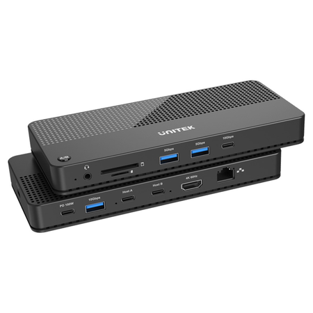 Unitek Przełącznik KVM 4K Hub USB 11 portów (D1077A)