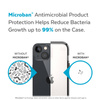 Speck Presidio Perfect-Clear with Impact Geometry - Etui iPhone 15 Plus / 14 Plus z powłoką MICROBAN (Clear / Black) (150124-5905)
