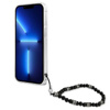 Guess Black Pearl Strap - Etui iPhone 13 Pro Max (przezroczysty) (GUHCP13XKPSBK)