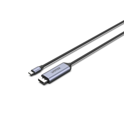 Unitek Adapter USB-C na DP 1.4 8K@60Hz kabel 1,8 m - szary (V1423C)