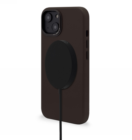Decoded – skórzana obudowa ochronna do iPhone 13/14 kompatybilna z MagSafe (brown) (D23IPO14BC1CHB)
