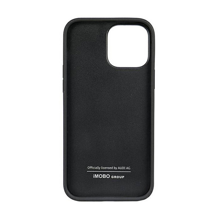 Audi Synthetic Leather - Etui iPhone 13 Pro Max (Czarny) (AU-TPUPCIP13PM-TT/D1-BK)