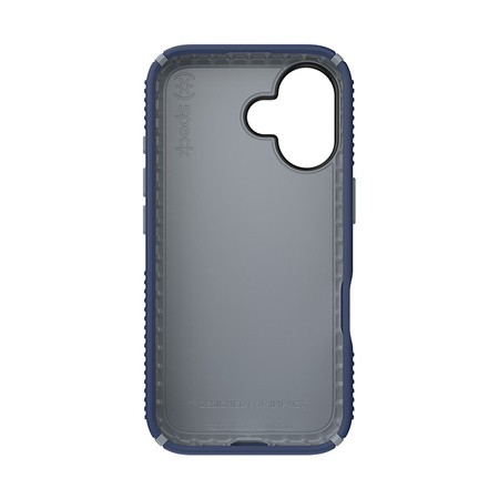 Speck Presidio2 Grip - Etui iPhone 16 (Coastal Blue / Dust Grey / White) (150779-3206)